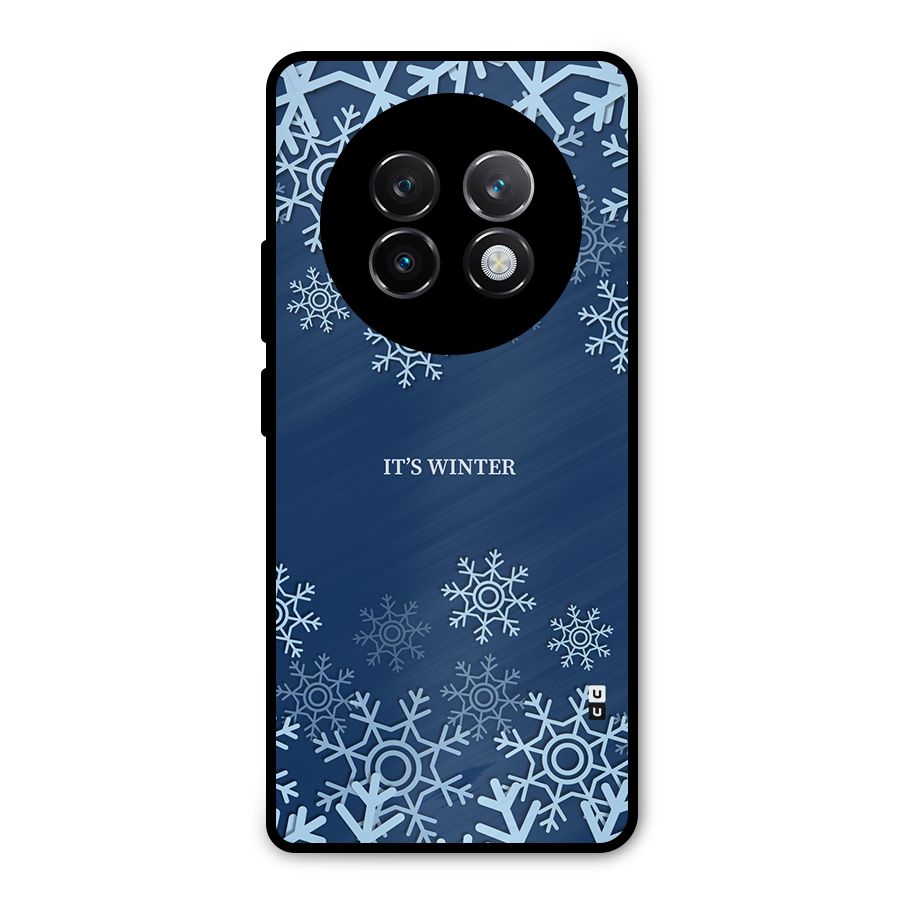 Its Winter Metal Back Case for Realme 13 Plus