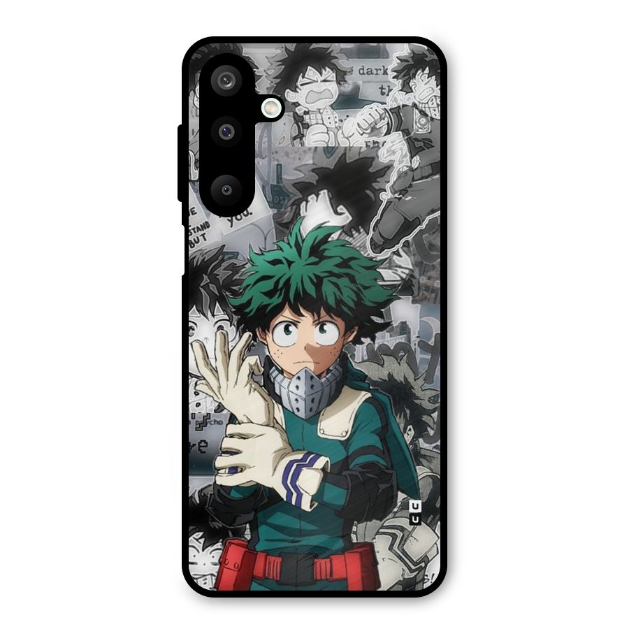 Izuku Midoriya Metal Back Case for Galaxy M16