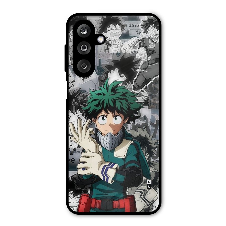 Izuku Midoriya Metal Back Case for Galaxy M36