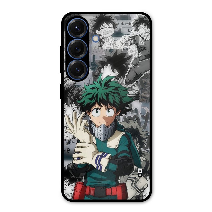 Izuku Midoriya Metal Back Case for Galaxy S25