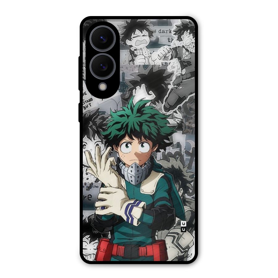 Izuku Midoriya Metal Back Case for Galaxy S25 Edge