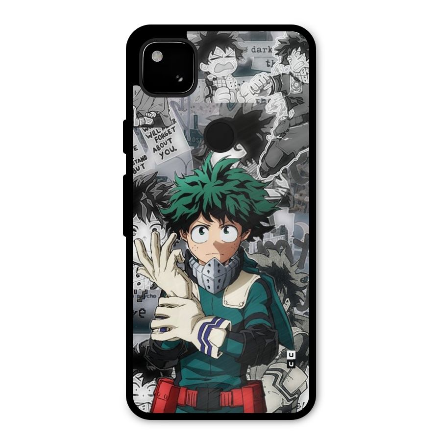 Izuku Midoriya Metal Back Case for Google Pixel 4a