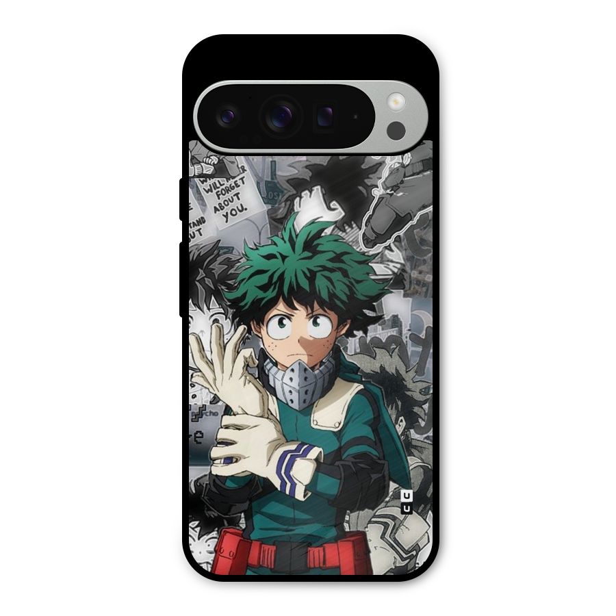 Izuku Midoriya Metal Back Case for Google Pixel 9 Pro XL
