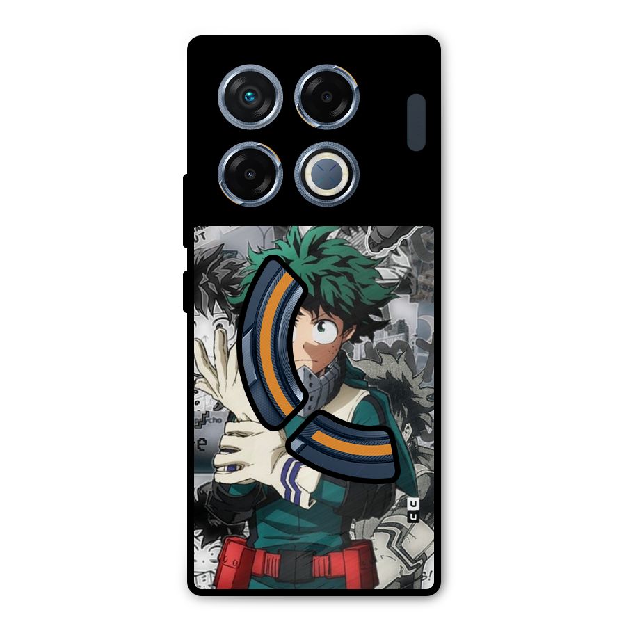 Izuku Midoriya Metal Back Case for Infinix GT 20 Pro