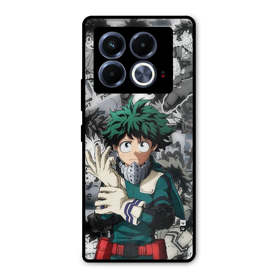 Izuku Midoriya Metal Back Case for Infinix Note 40 5G