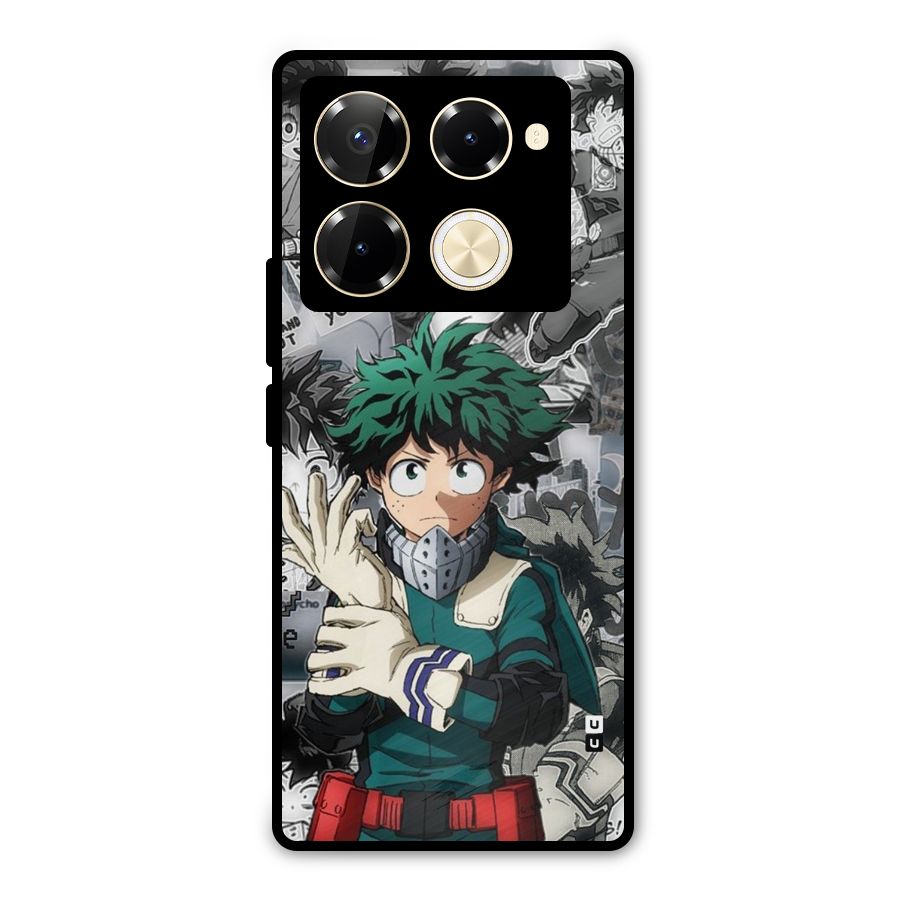 Izuku Midoriya Metal Back Case for Infinix Note 40 Pro Plus