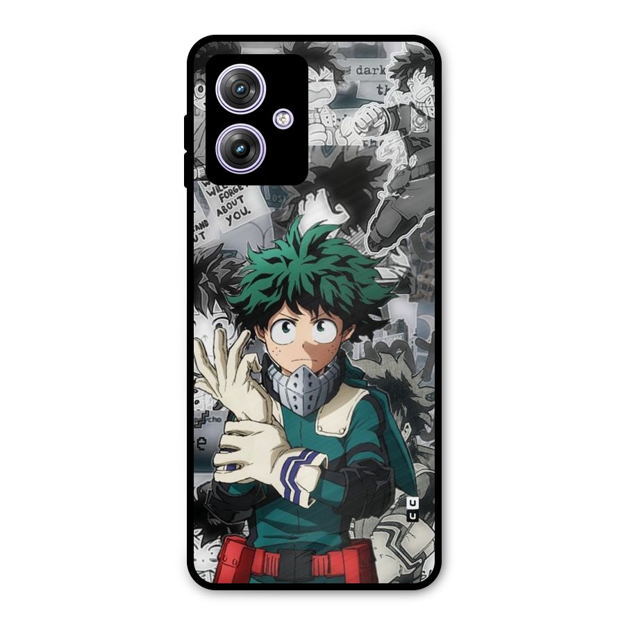 Izuku Midoriya Metal Back Case for Moto G64