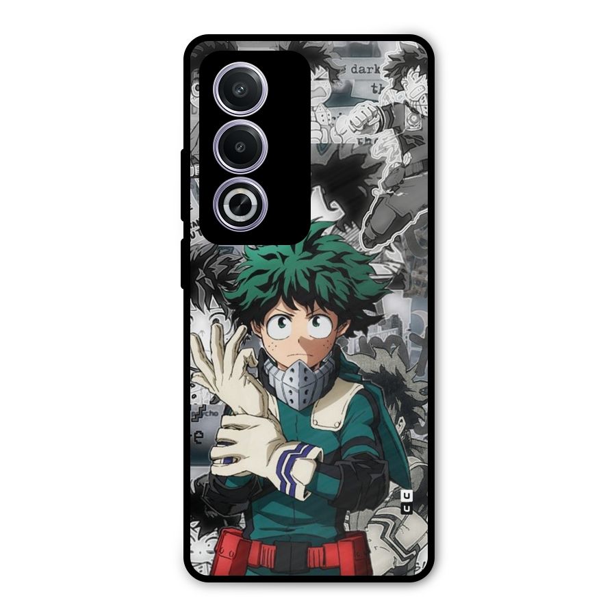 Izuku Midoriya Metal Back Case for Oppo A3 Pro