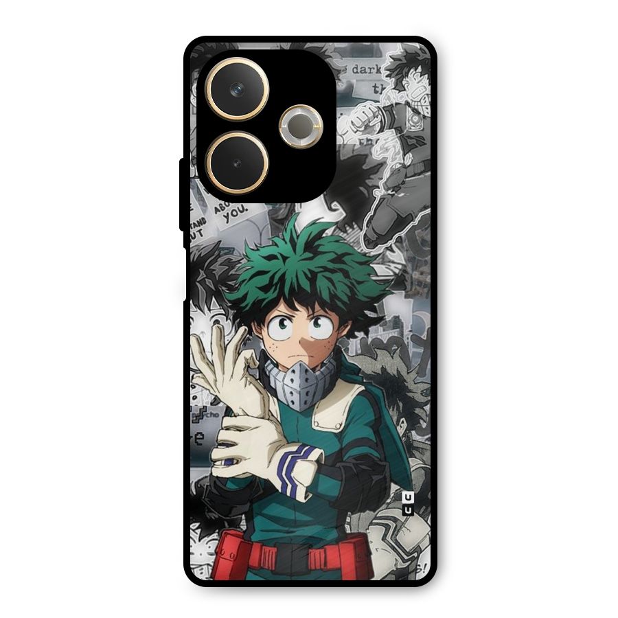 Izuku Midoriya Metal Back Case for Oppo A5 Pro