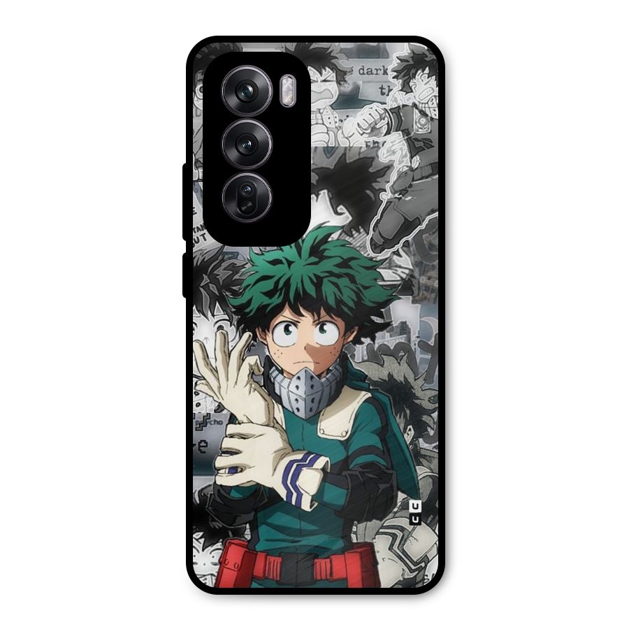 Izuku Midoriya Metal Back Case for Oppo Reno12 Pro
