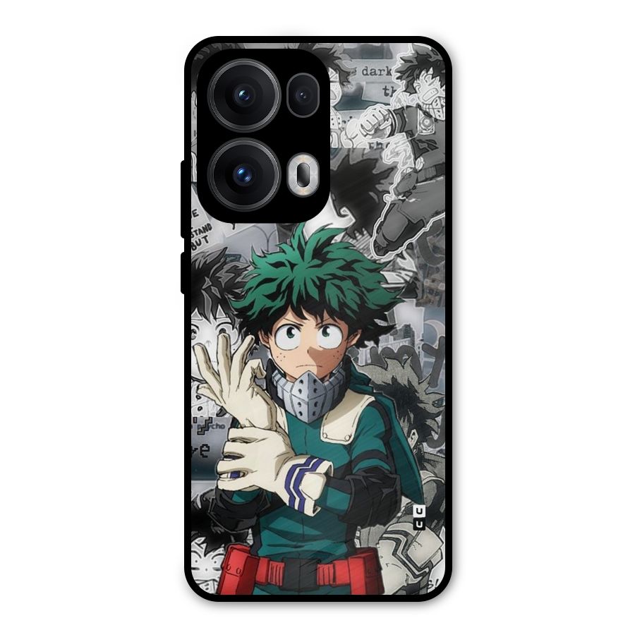 Izuku Midoriya Metal Back Case for Oppo Reno13 Pro