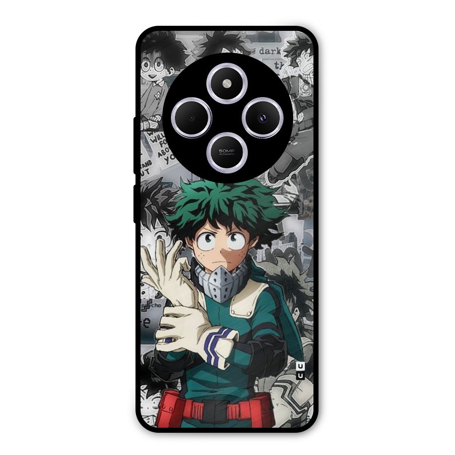Izuku Midoriya Metal Back Case for Poco M7