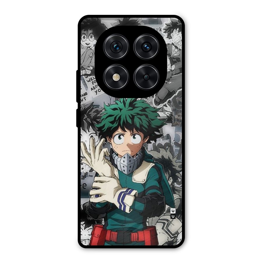 Izuku Midoriya Metal Back Case for Redmi Note 14 Pro 5G