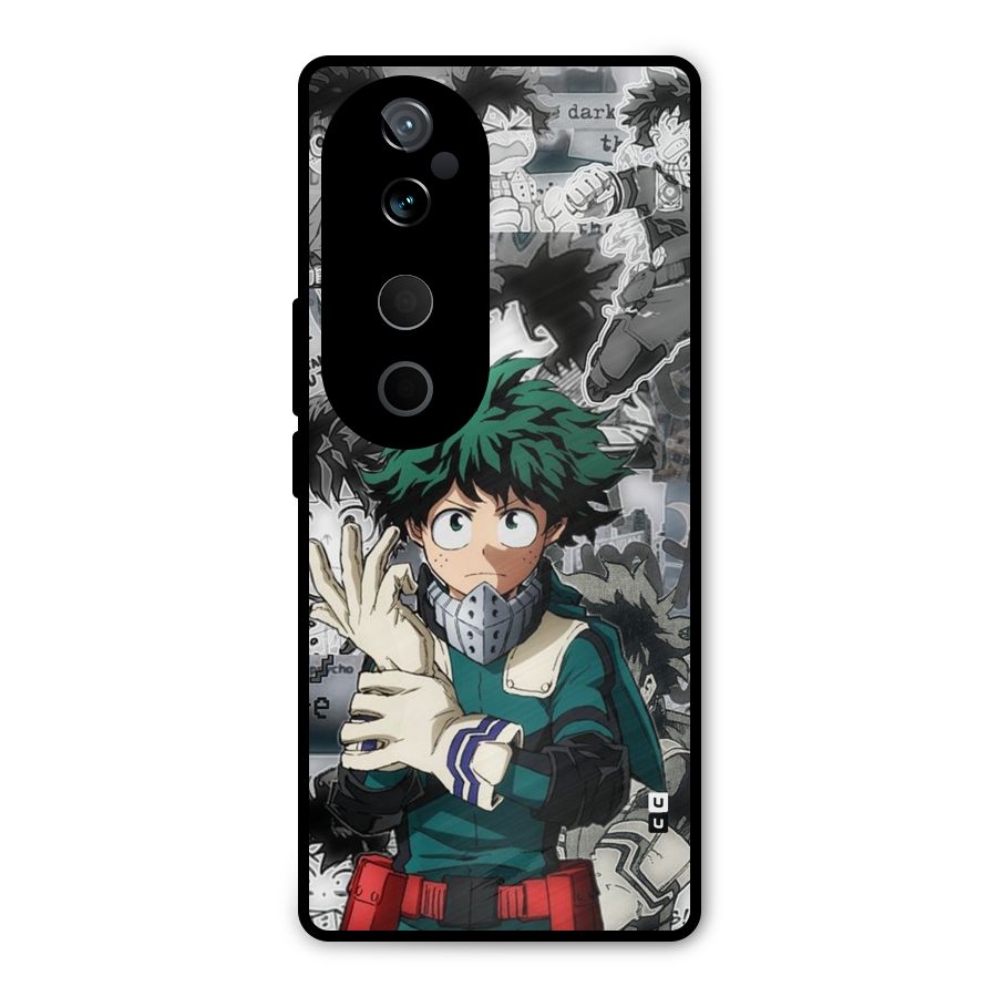 Izuku Midoriya Metal Back Case for Vivo T3 Ultra