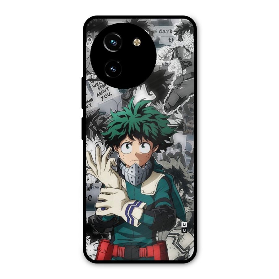 Izuku Midoriya Metal Back Case for Vivo T3x