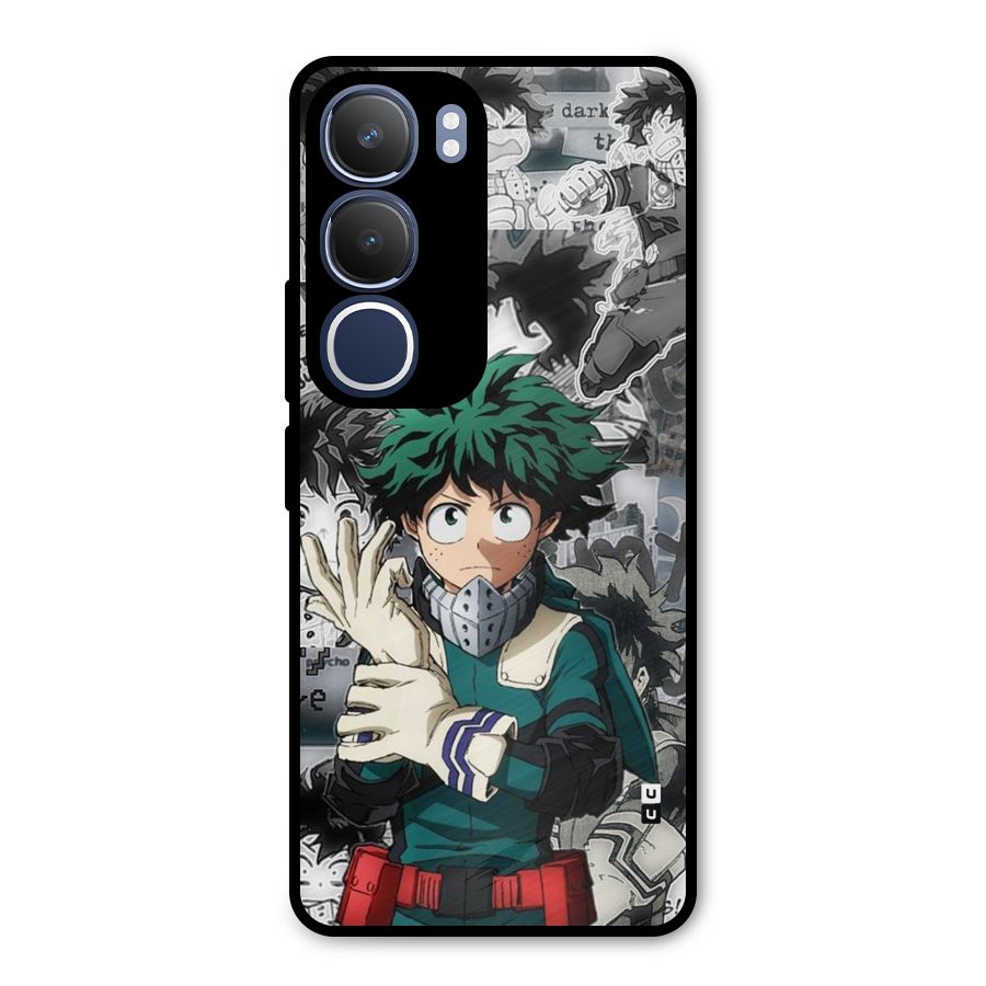 Izuku Midoriya Metal Back Case for Vivo Y29
