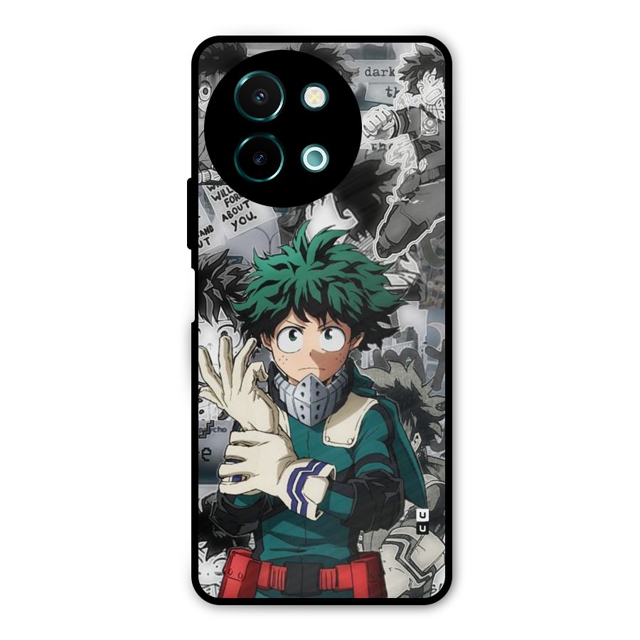 Izuku Midoriya Metal Back Case for Vivo Y58