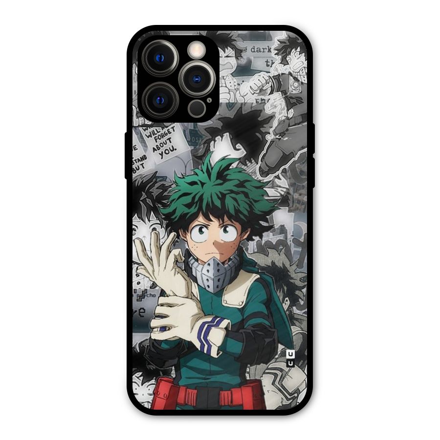 Izuku Midoriya Metal Back Case for iPhone 12 Pro Max