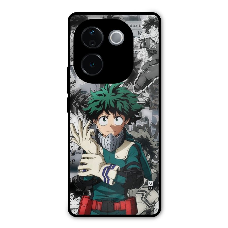 Izuku Midoriya Metal Back Case for iQOO Z9s Pro
