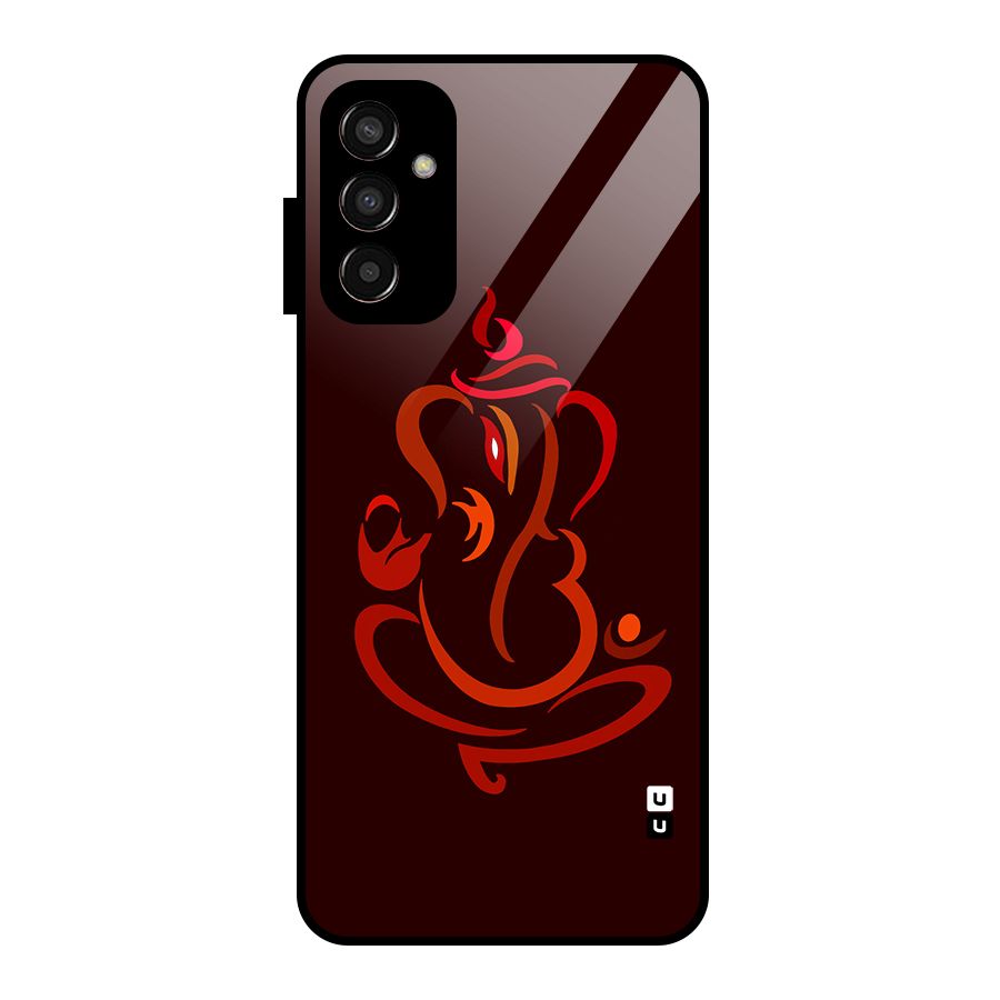 Jai Ganesha Glass Back Case for Galaxy F13