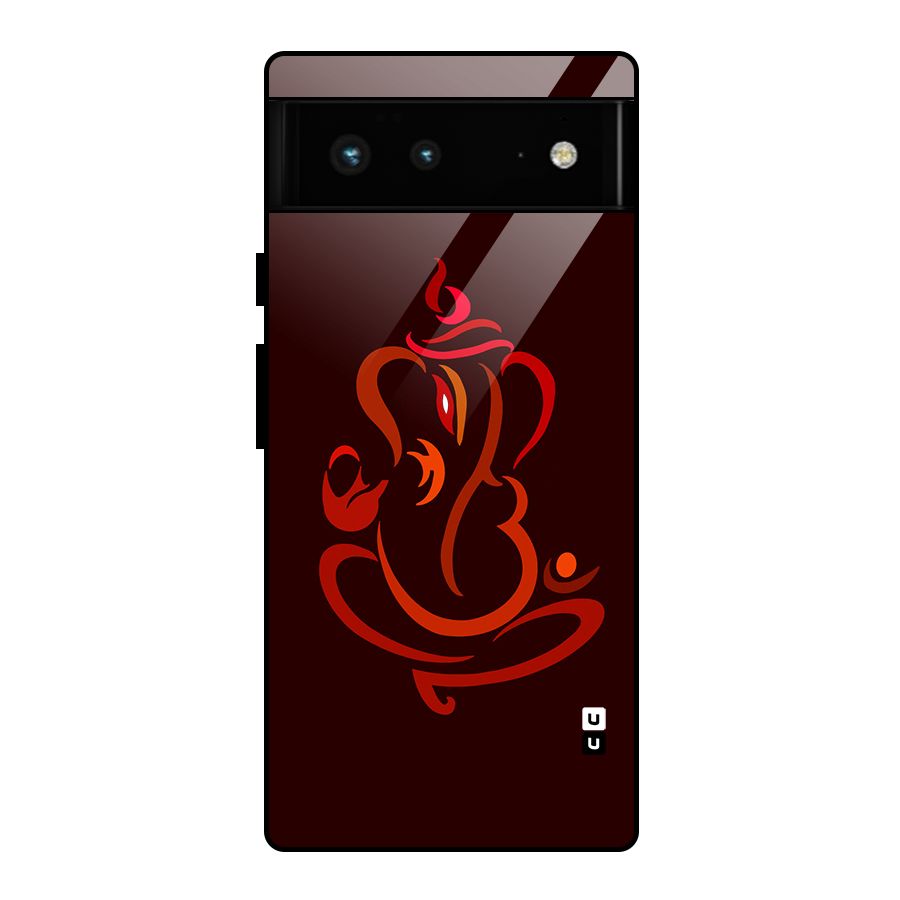 Jai Ganesha Glass Back Case for Google Pixel 6