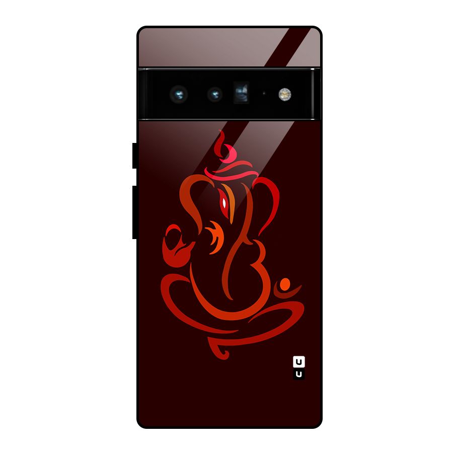 Jai Ganesha Glass Back Case for Google Pixel 6 Pro