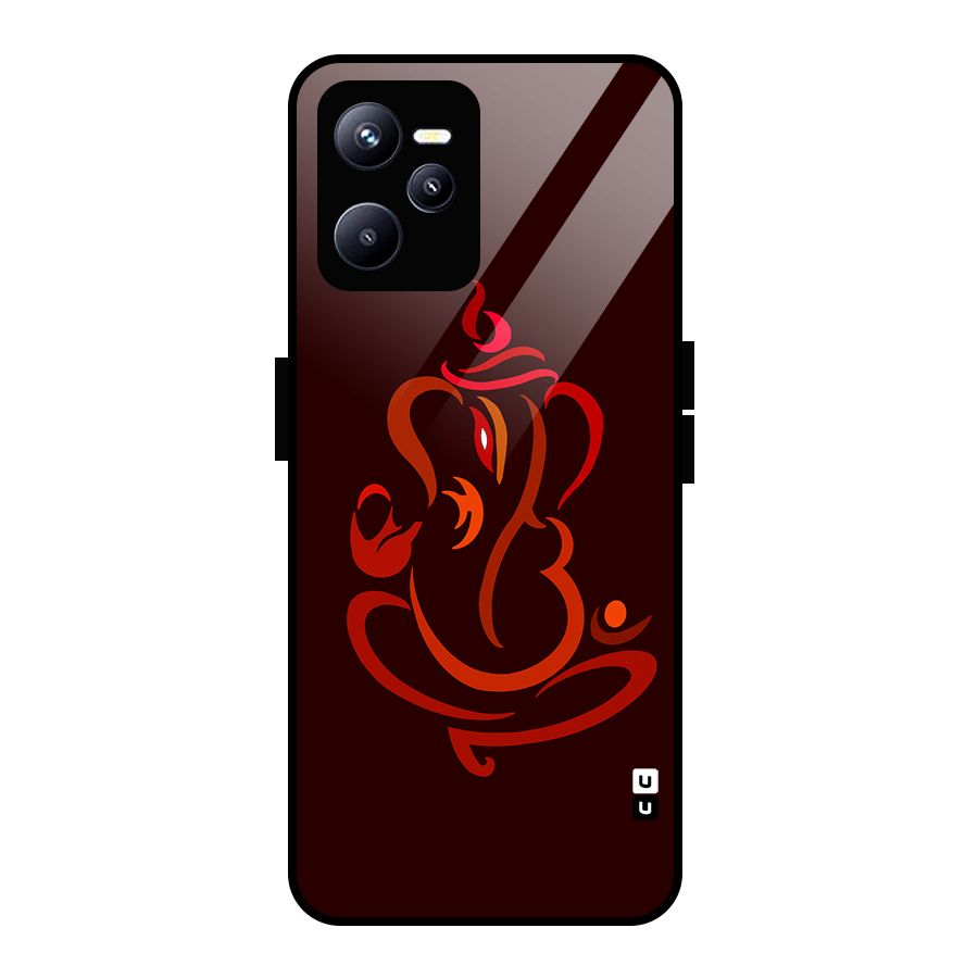 Jai Ganesha Glass Back Case for Realme C35