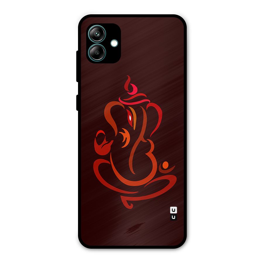 Jai Ganesha Metal Back Case for Galaxy A04