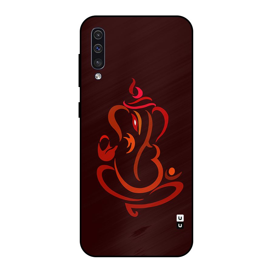 Jai Ganesha Metal Back Case for Galaxy A30s