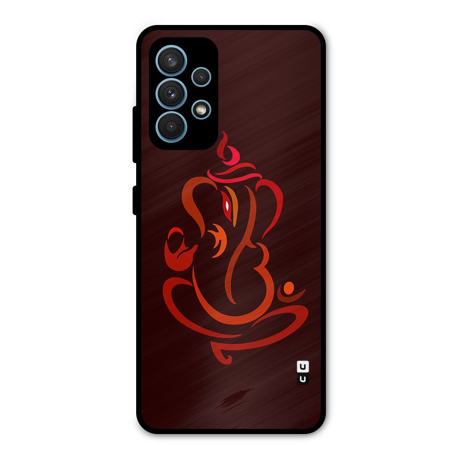 Jai Ganesha Metal Back Case for Galaxy A32