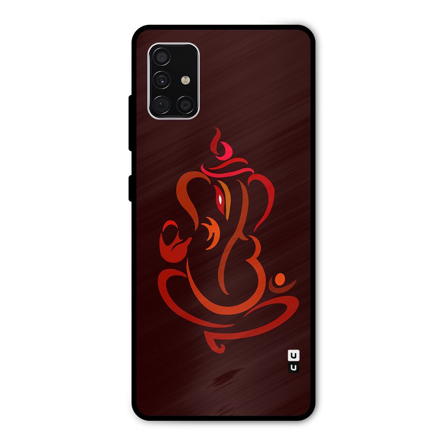 Jai Ganesha Metal Back Case for Galaxy A51