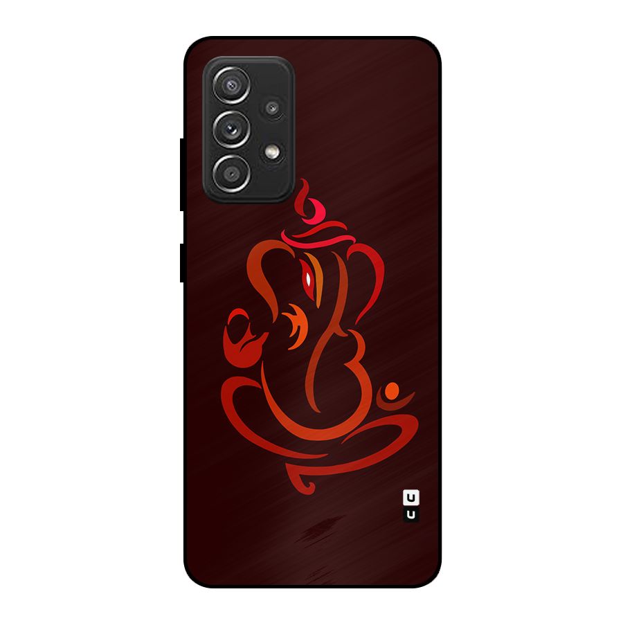 Jai Ganesha Metal Back Case for Galaxy A52s 5G