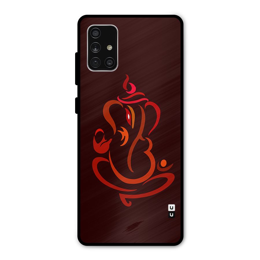 Jai Ganesha Metal Back Case for Galaxy A71
