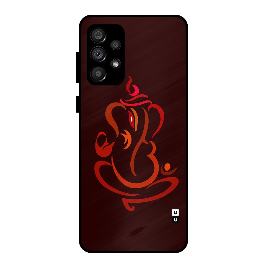 Jai Ganesha Metal Back Case for Galaxy A73 5G