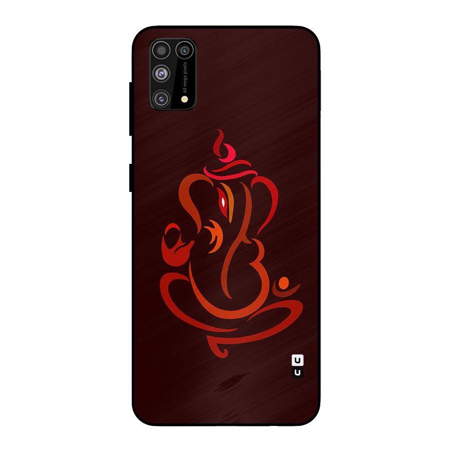 Jai Ganesha Metal Back Case for Galaxy F41