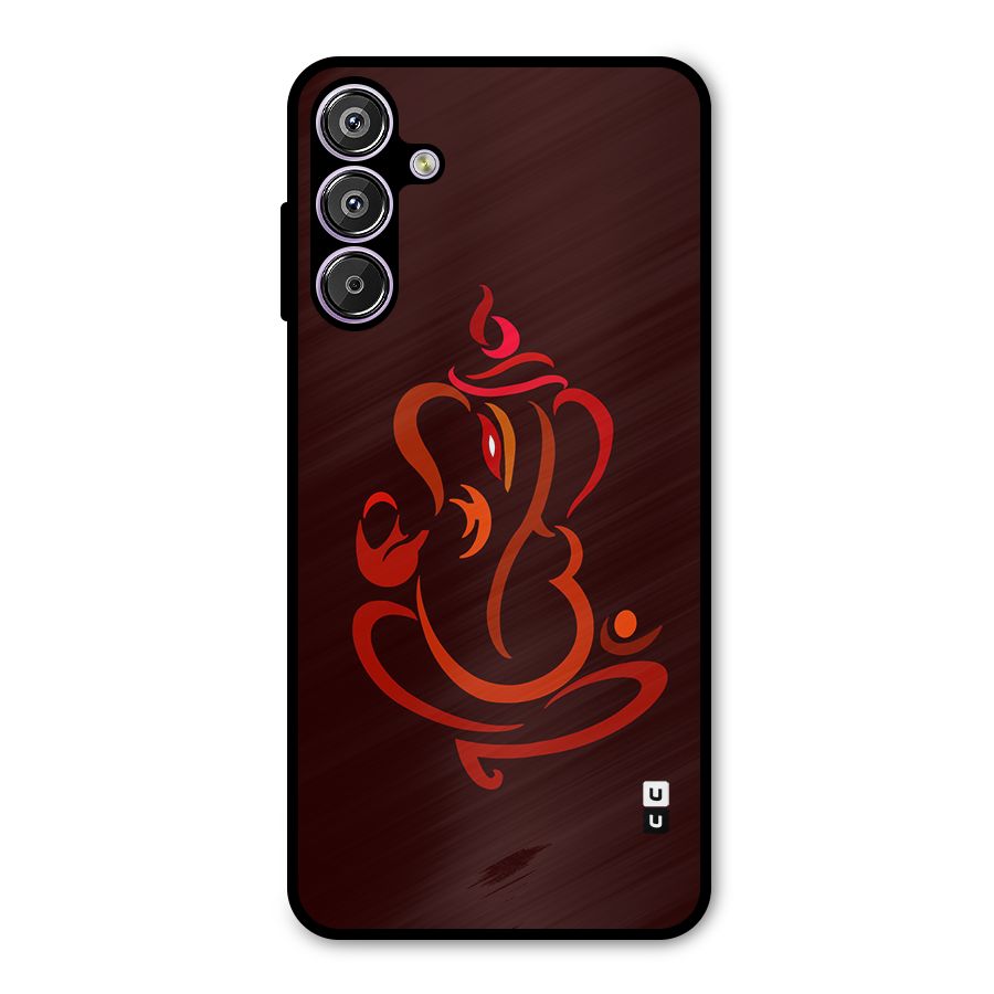 Jai Ganesha Metal Back Case for Galaxy M15