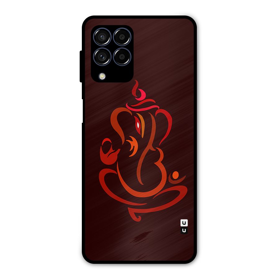 Jai Ganesha Metal Back Case for Galaxy M53 5G