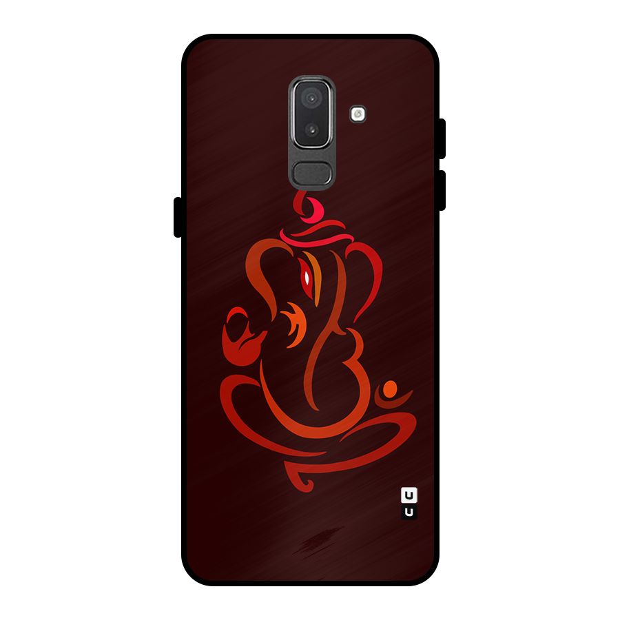 Jai Ganesha Metal Back Case for Galaxy On8 (2018)