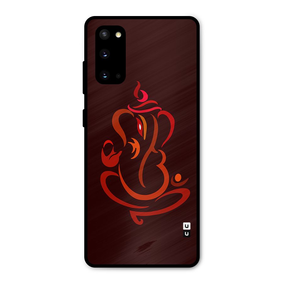Jai Ganesha Metal Back Case for Galaxy S20