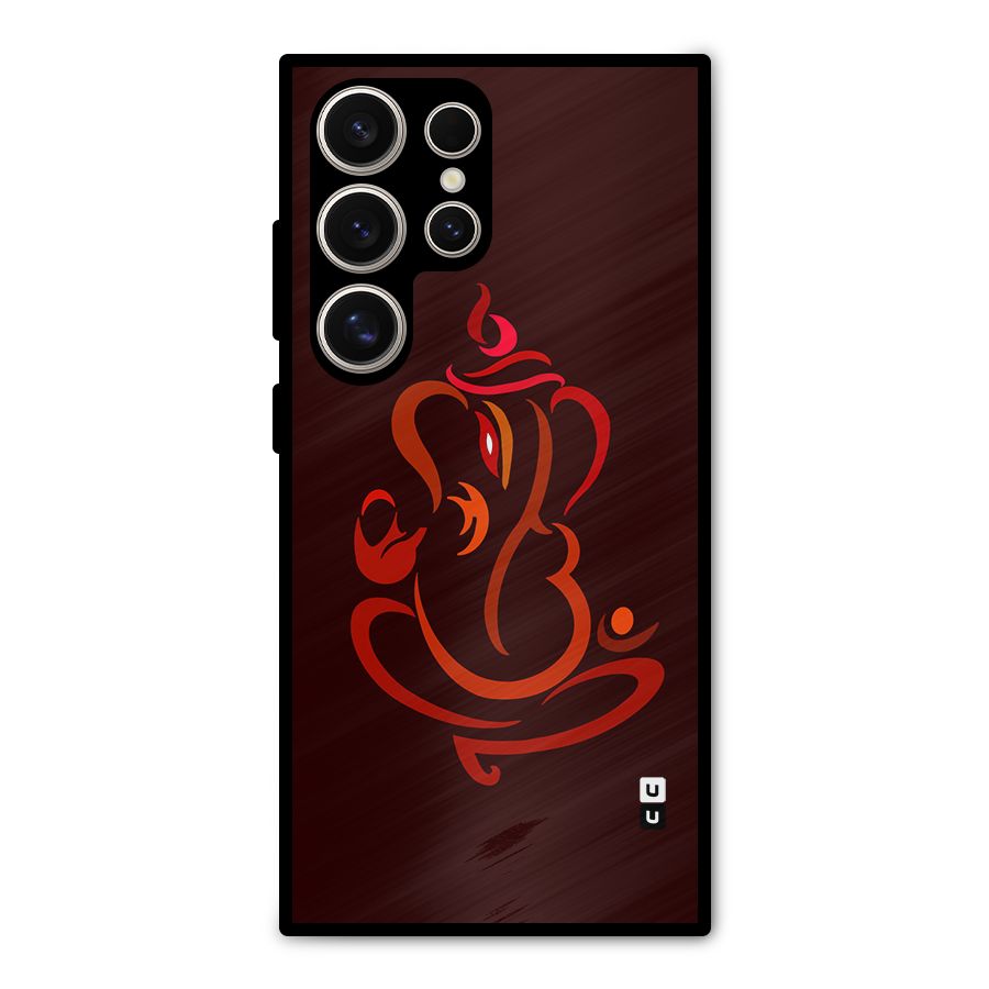 Jai Ganesha Metal Back Case for Galaxy S24 Ultra
