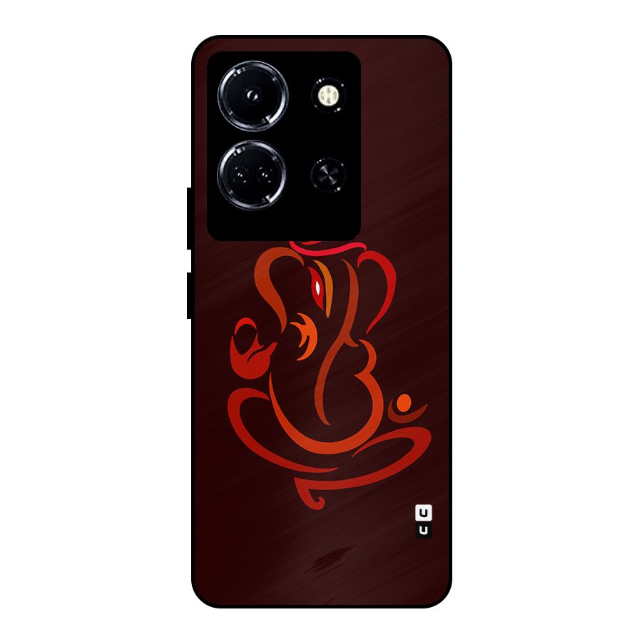 Jai Ganesha Metal Back Case for Infinix Note 30 5G