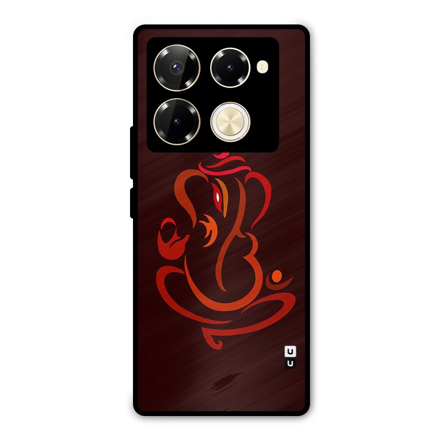 Jai Ganesha Metal Back Case for Infinix Note 40 Pro
