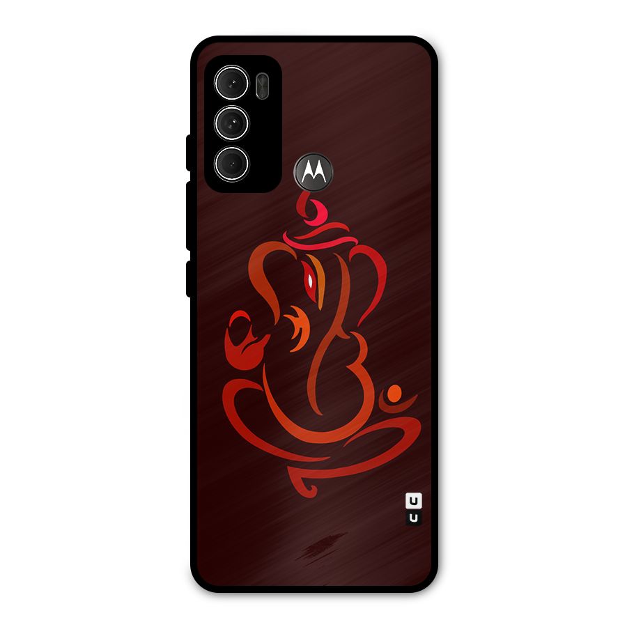 Jai Ganesha Metal Back Case for Moto G60