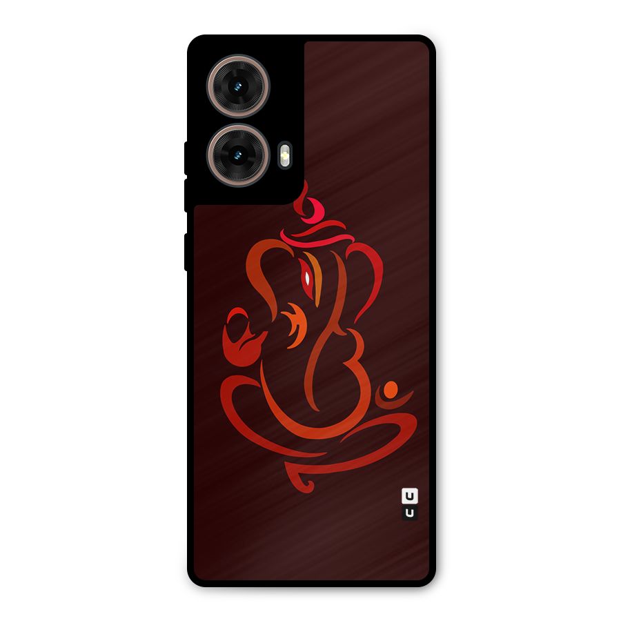 Jai Ganesha Metal Back Case for Moto G85