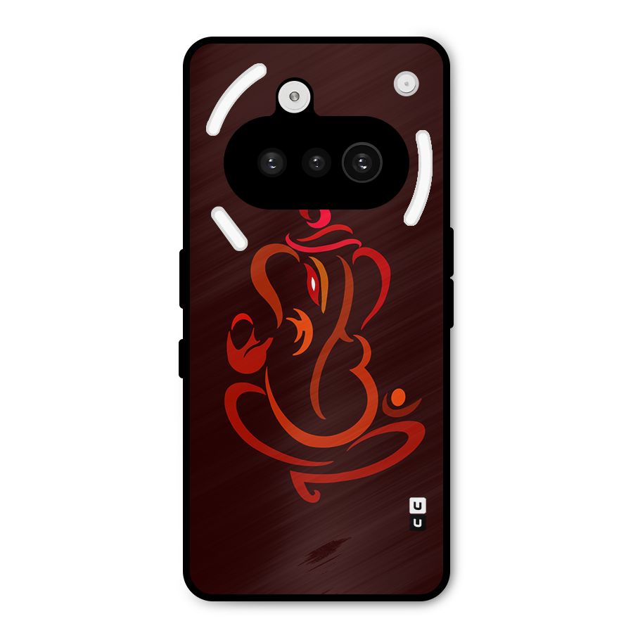 Jai Ganesha Metal Back Case for Nothing Phone 3a