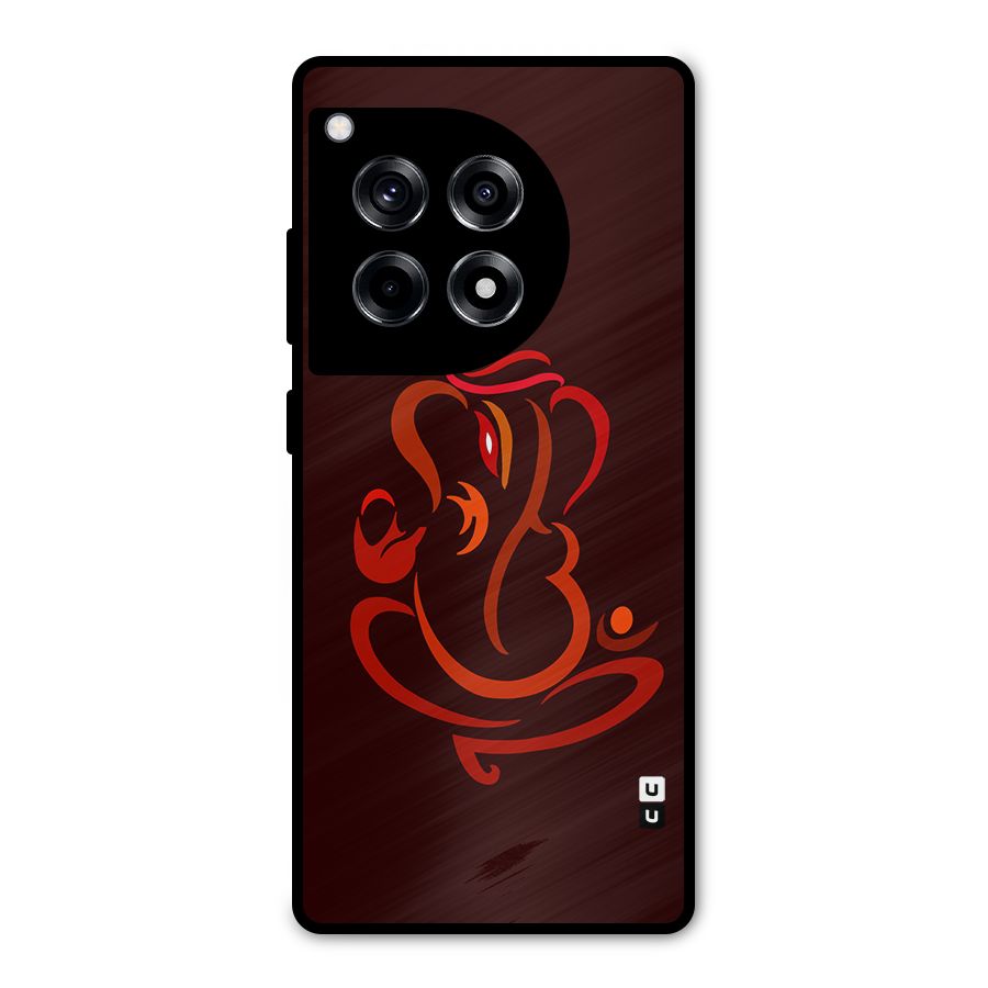 Jai Ganesha Metal Back Case for OnePlus 12R