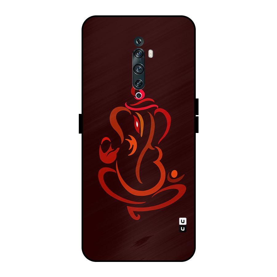 Jai Ganesha Metal Back Case for Oppo Reno2 Z