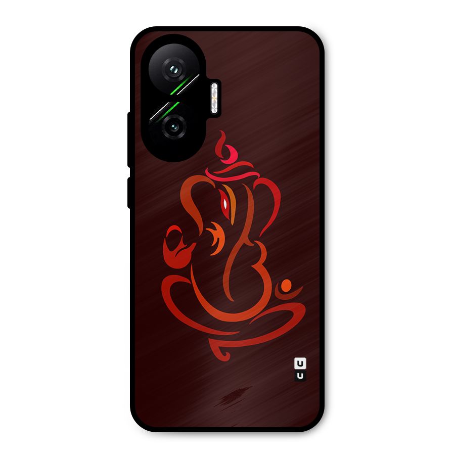 Jai Ganesha Metal Back Case for Poco F7