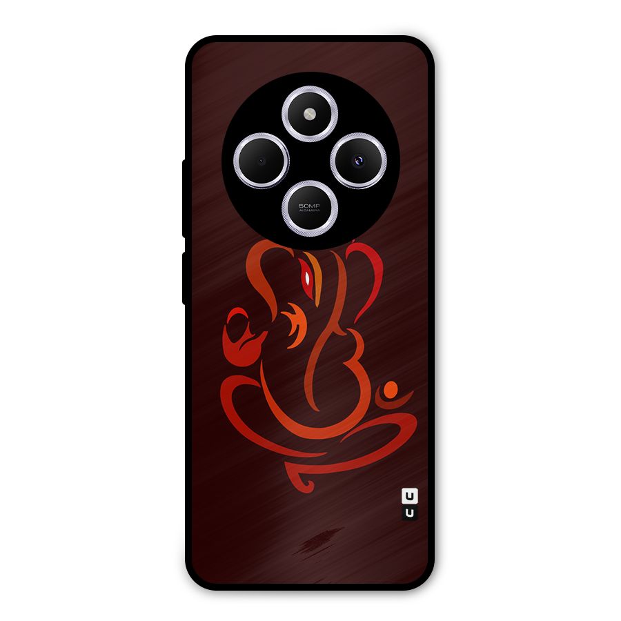 Jai Ganesha Metal Back Case for Poco M7
