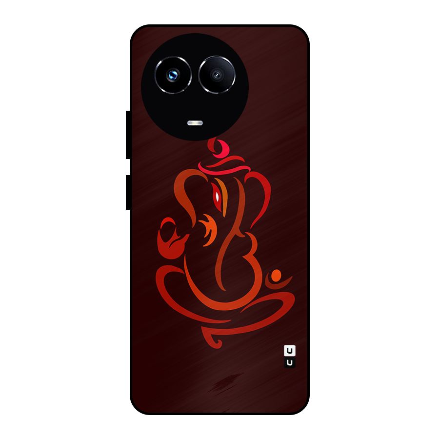 Jai Ganesha Metal Back Case for Realme 11X